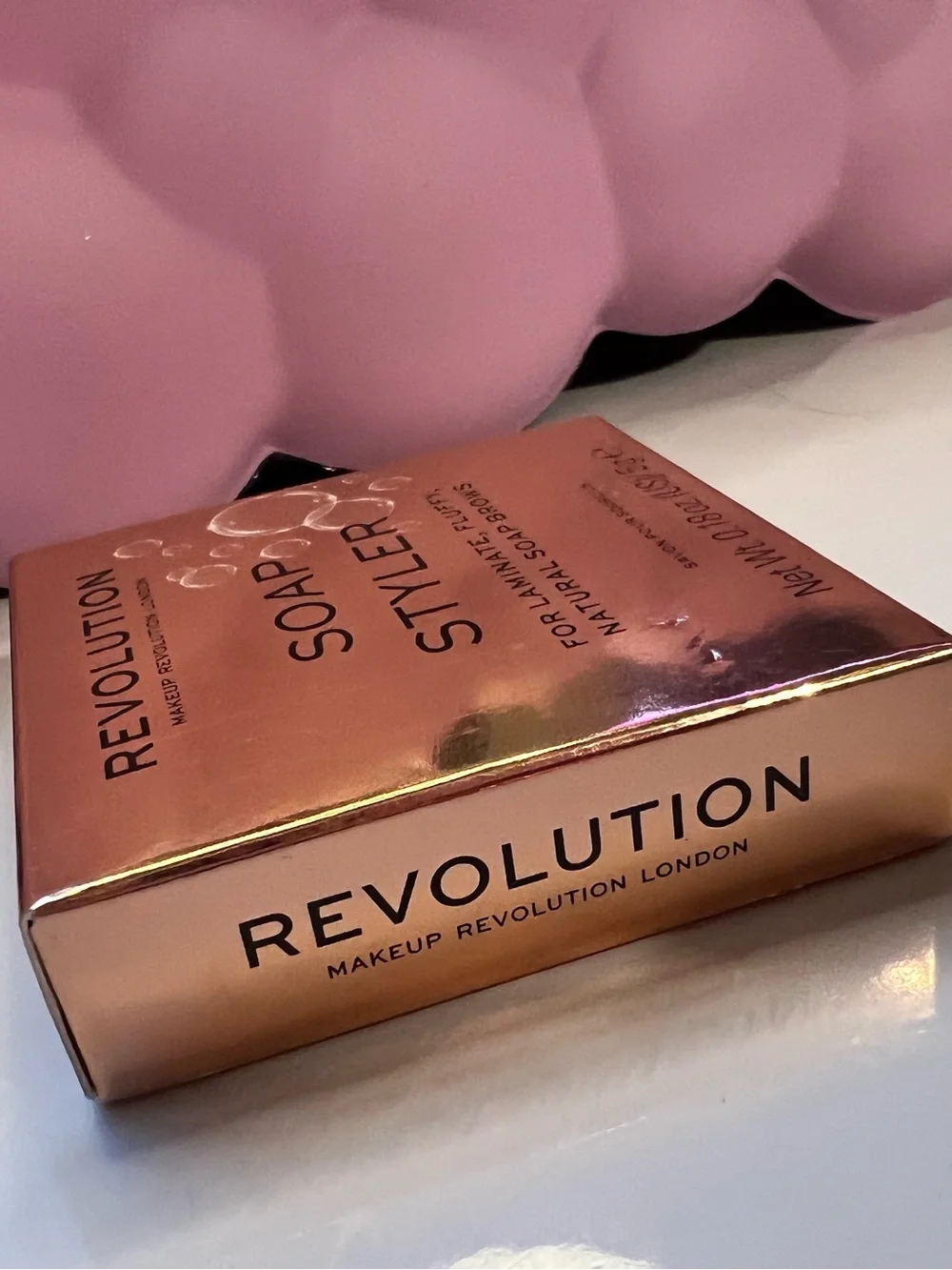 Revolution Soap Styler Brow Soap - Rose Gold Packaging
